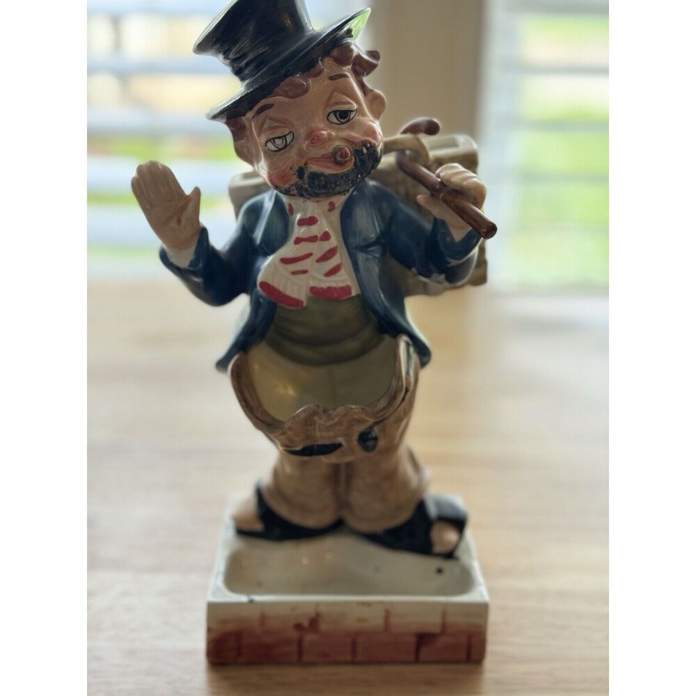 Vintage Shields Japan Bum Valet-Hobo Mans Dresser Caddy-Dante Fifth Avenue Label